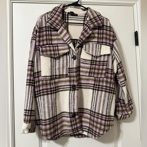 Charlotte Russe Plaid Flannel